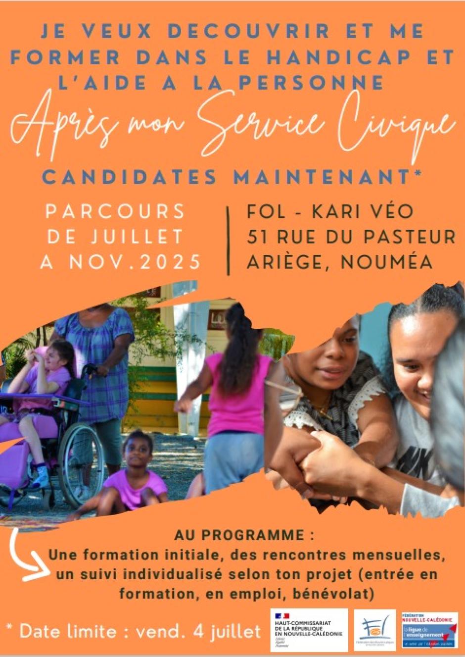 Service civique Handicap