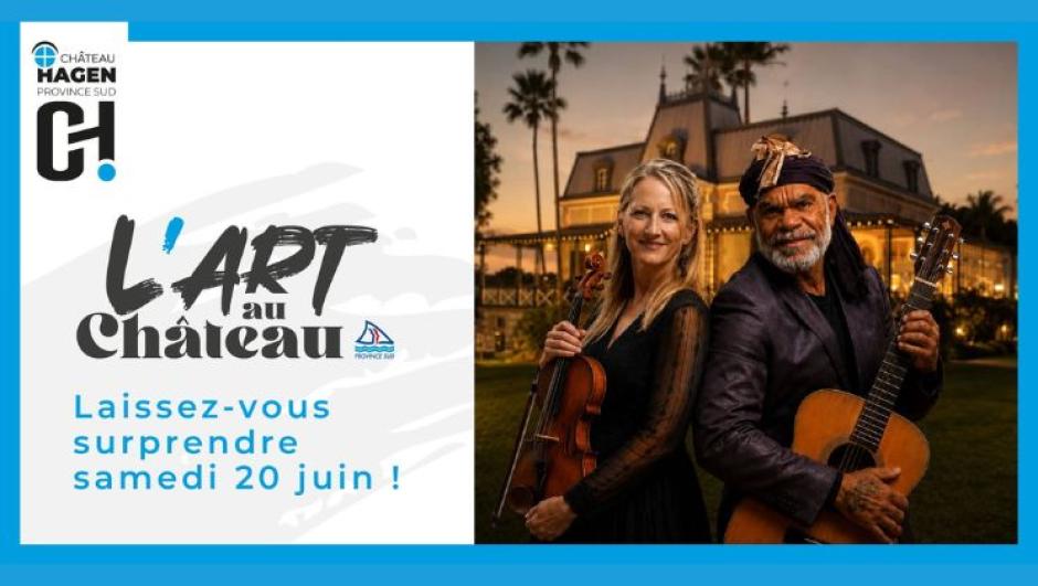 art au château - gulaan, nayrouz et tamsin en concert