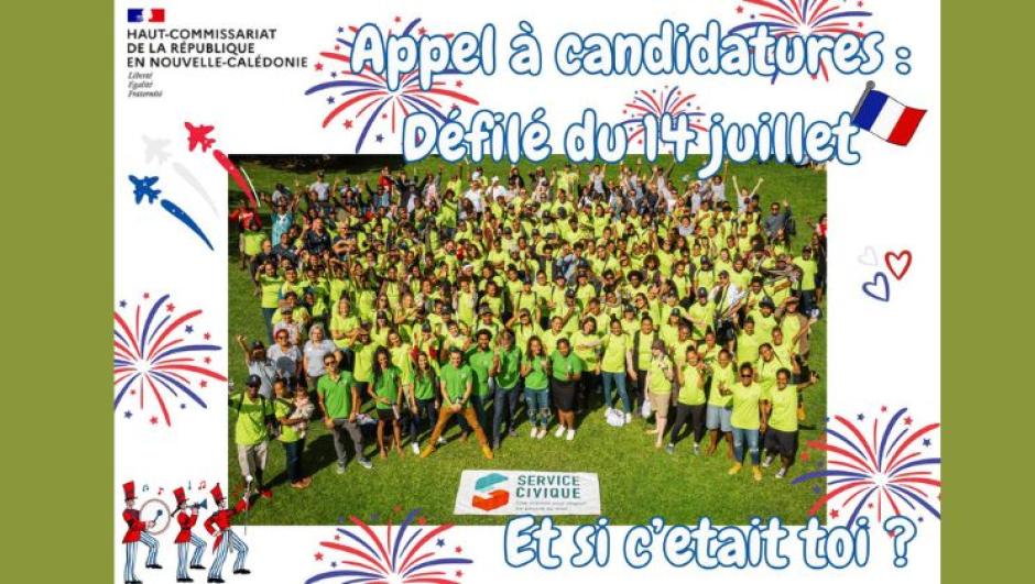 des jeunes en SC pour défilé