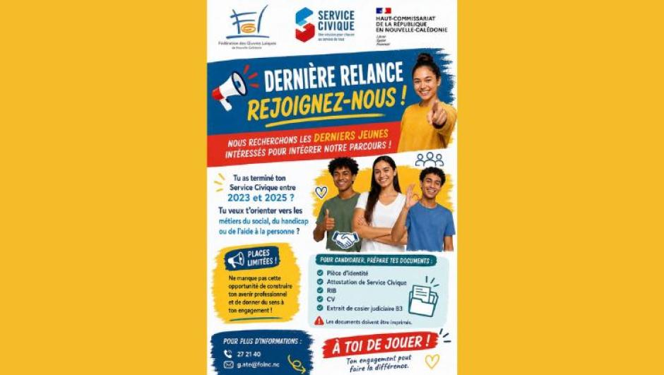 service civique terminée > formation avec la FOL