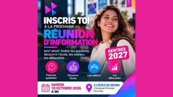 inscription 2027 école du design
